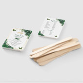 キンセアニラエメラルドグリーンフローラパドリノスプログラム ハンドファン (組立なし)