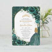 キンセアニラエメラルドグリーンフローラブロンドプリンセス 招待状 (スタンド正面)