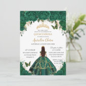 キンセアニラエメラルドフローラプリンセス金ゴールドクラウン 招待状 (スタンド正面)