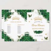 キンセアニラエメラルドフローラ蝶プログラム (正面/裏面)