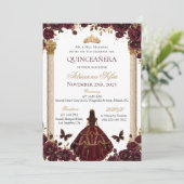 キンセアニラエメラルド金ゴールドブルゴーニュバラプリンセス 招待状 (スタンド正面)