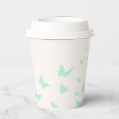 キンセアニラグリーンエレガントプリンセス紙カップ 紙コップ (裏面)