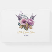 キンセアニラゲストブック薄紫 ゲストブック (裏面)