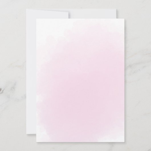 キンセアニラジオメトリックピンク明るい赤紫色フローラ金ゴールド セーブザデート (裏面)