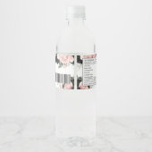 キンセアニラスイート16ブラック赤面フローラバラ金ゴールド ペットボトルラベル (裏面)