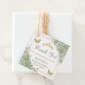 キンセアニラセージグリーンフローラ金ゴールド蝶 フェイバータグ (インサイチュ)