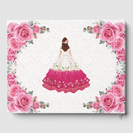 キンセアニラチャロピンクローズフローラホースプリンセス ゲストブック (裏面)