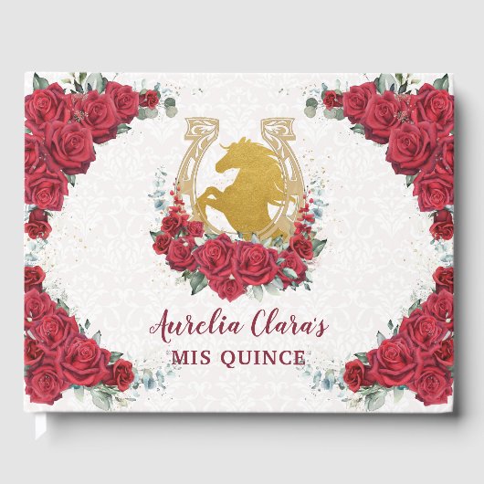 キンセアニラチャロレッドローゼスフローラホースプリンセス ゲストブック (正面)