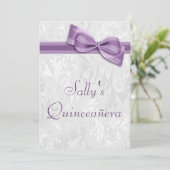 キンセアニラバースデーパーティーダマスクとフェイクボウ 招待状 (スタンド正面)