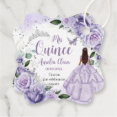 キンセアニラパープルバラフローラシルバープリンセス フェイバータグ (裏面)