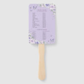 キンセアニラパープルラベンダーフローラシルバープログラム ハンドファン (裏面)