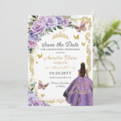 キンセアニラパープル薄紫バラフローラ金ゴールドプリンセス セーブザデート (スタンド正面)