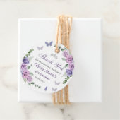 キンセアニラパープル薄紫フローラティアラ蝶 フェイバータグ (インサイチュ)