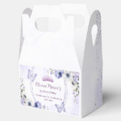 キンセアニラパープル薄紫フローラティアラ蝶 フェイバーボックス (オープン)