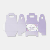 キンセアニラパープル薄紫フローラティアラ蝶 フェイバーボックス (折り畳みなし)