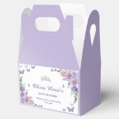 キンセアニラパープル薄紫フローラティアラ蝶 フェイバーボックス (オープン)