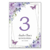 キンセアニラパープル薄紫フローラ銀蝶 テーブルナンバー (裏面)
