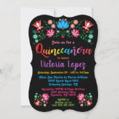 キンセアニラフェスタ誕生日パーティー風俗花 招待状 (正面)