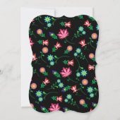 キンセアニラフェスタ誕生日パーティー風俗花 招待状 (裏面)