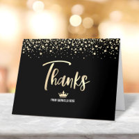 キンセアニラブラック金ゴールドグリッターホイルスクリプトエレガント