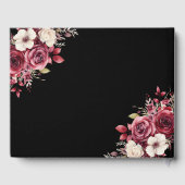 キンセアニラブルゴーニュ金ゴールドプリンセスフローラ ゲストブック (裏面)