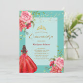 キンセアニラプリンセスレッドフローラ招待状 招待状 (スタンド正面)