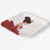 キンセアニラマゼンエレガントタプリンセス紙プレート ペーパープレート (傾斜あり)