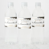 キンセアニラミニワきらめくインブラック&金ゴールド ペットボトルラベル (ボトル)