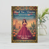 キンセアニラヴィンテージレッドガウングラシアスタジェータ | サンキューカード (スタンド正面)