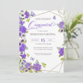 キンセアニラ春ガーデンフローラバタフライパーティーi 招待状 (スタンド正面)