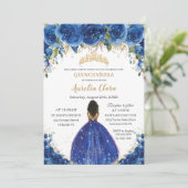キンセアニラ王室のブルーフローラプリンセス誕生日16 招待状 (スタンド正面)