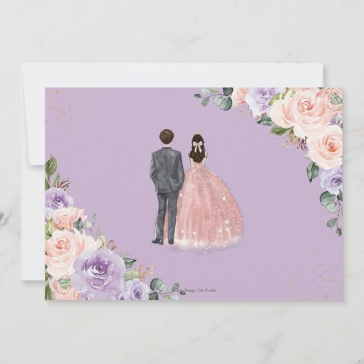 キンセアニラ薄紫赤面フローラツインズボーイガール セーブザデート (裏面)