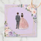 キンセアニラ薄紫赤面フローラツインズボーイガール フェイバータグ (裏面)