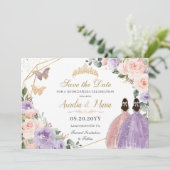 キンセアニラ薄紫赤面フローラバラ金ゴールドツインズ セーブザデート (スタンド正面)