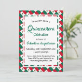 キンセアニラ誕生日メキパーソナライズされたシコ 招待状 (スタンド正面)