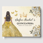 キンセアニラ金ゴールドプリンセスフローラ蝶 ゲストブック (正面)