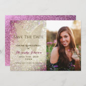 キンセアニラ金ゴールド蝶 セーブザデート (正面/裏面)