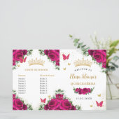 キンセアニラ15明るい赤紫色ピンクフローラ金ゴールドプログラム (スタンド正面)