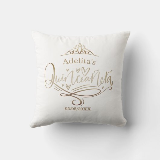 キンセアニラ15歳の誕生日 クッション (裏面)