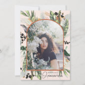 キンセアニラ |グリーンリー&テラコッタジャングル 招待状 (正面)