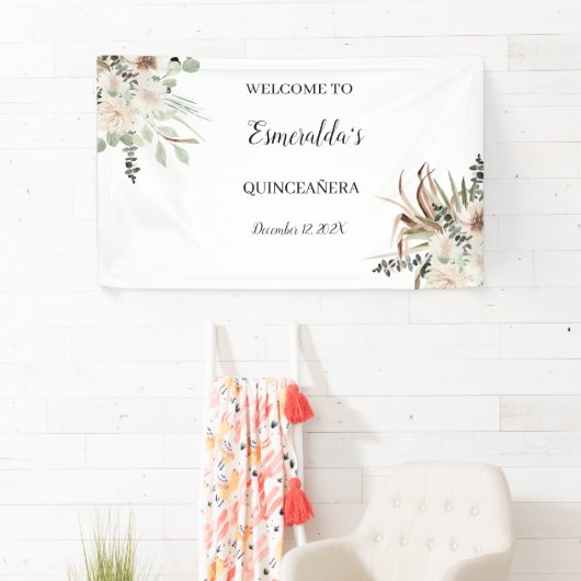 キンセアニラ/スウィート15ウェルカムサイン 横断幕 (インサイチュ)