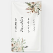 キンセアニラ/スウィート15ウェルカムサイン 横断幕 (縦)