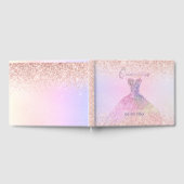 キンセアニラ、スパークルガウン、コットンキャンディ ゲストブック (全面)