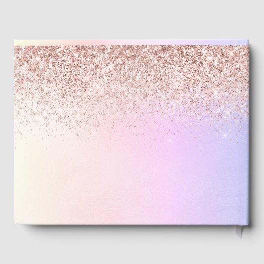 キンセアニラ、スパークルガウン、コットンキャンディ ゲストブック (裏面)