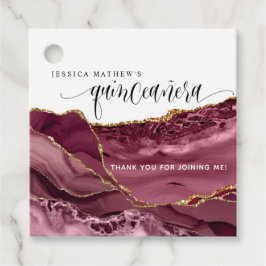 キンセアニラ、バエレガントルガンディーレッド、ベリーアガテ フェイバータグ