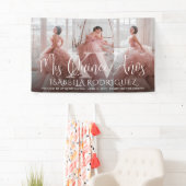 キンセアニラMis XV 3 Photo Collage 15誕生日 横断幕 (インサイチュ)