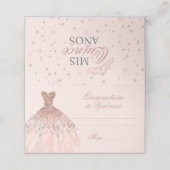 キンセエレガントェニェラスペインのミクリンスピンクローズ プレイスカード (外部開封)