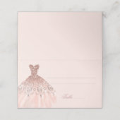 キンセエレガントェニェラスペインのミクリンスピンクローズ プレイスカード (外部開封)