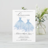 キンセエレガントニェラグリッタースパークルクスペインのリン 招待状 (スタンド正面)