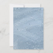 キンセエレガントニェラグリッタースパークルクスペインのリン 招待状 (裏面)